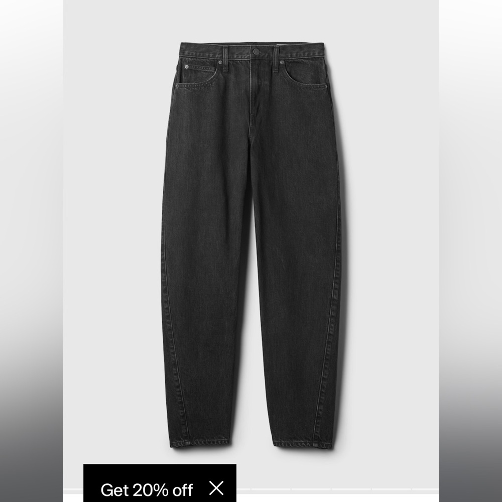 Women High Rise Barrel Jeans